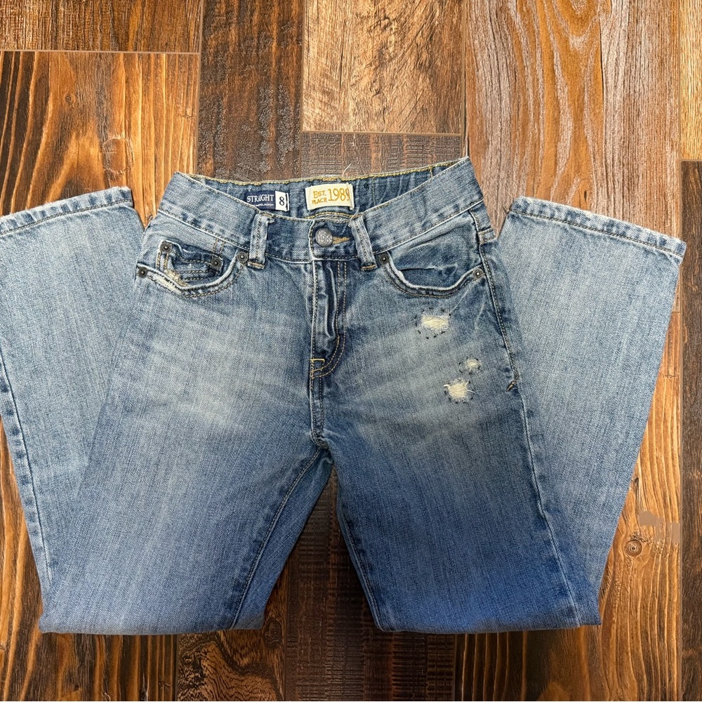The Children's Place Light Blue Distressed Jeans - boys size 8